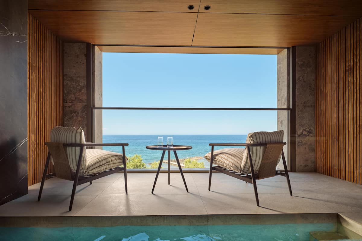 Suite, 2 Bedrooms (View, Pool) | Minibar, in-room safe, individually decorated, individually furnished