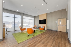 Sala de estar en el lobby