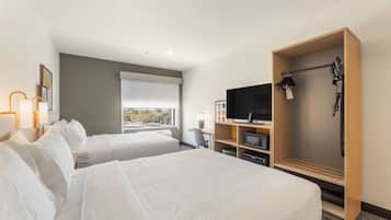 Huone, 2 keskisuurta parisÀnkyÀ | Ilmainen Wi-Fi