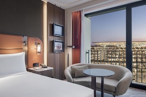 In-room safe, blackout curtains, iron/ironing board, free WiFi