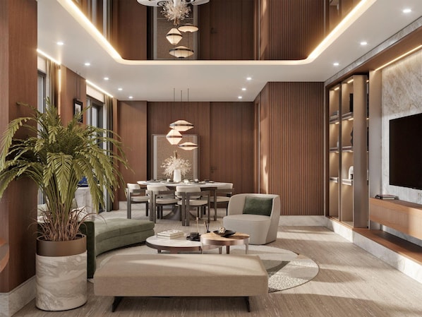 Suite, 1 King Bed, Terrace (Ambassador) | Living area - Hilton Istanbul Airport (Arnavutköy)