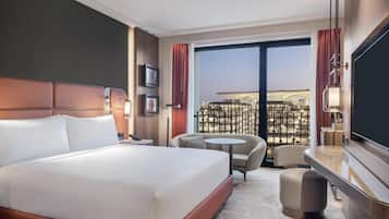 In-room safe, blackout drapes, iron/ironing board, WiFi (free)