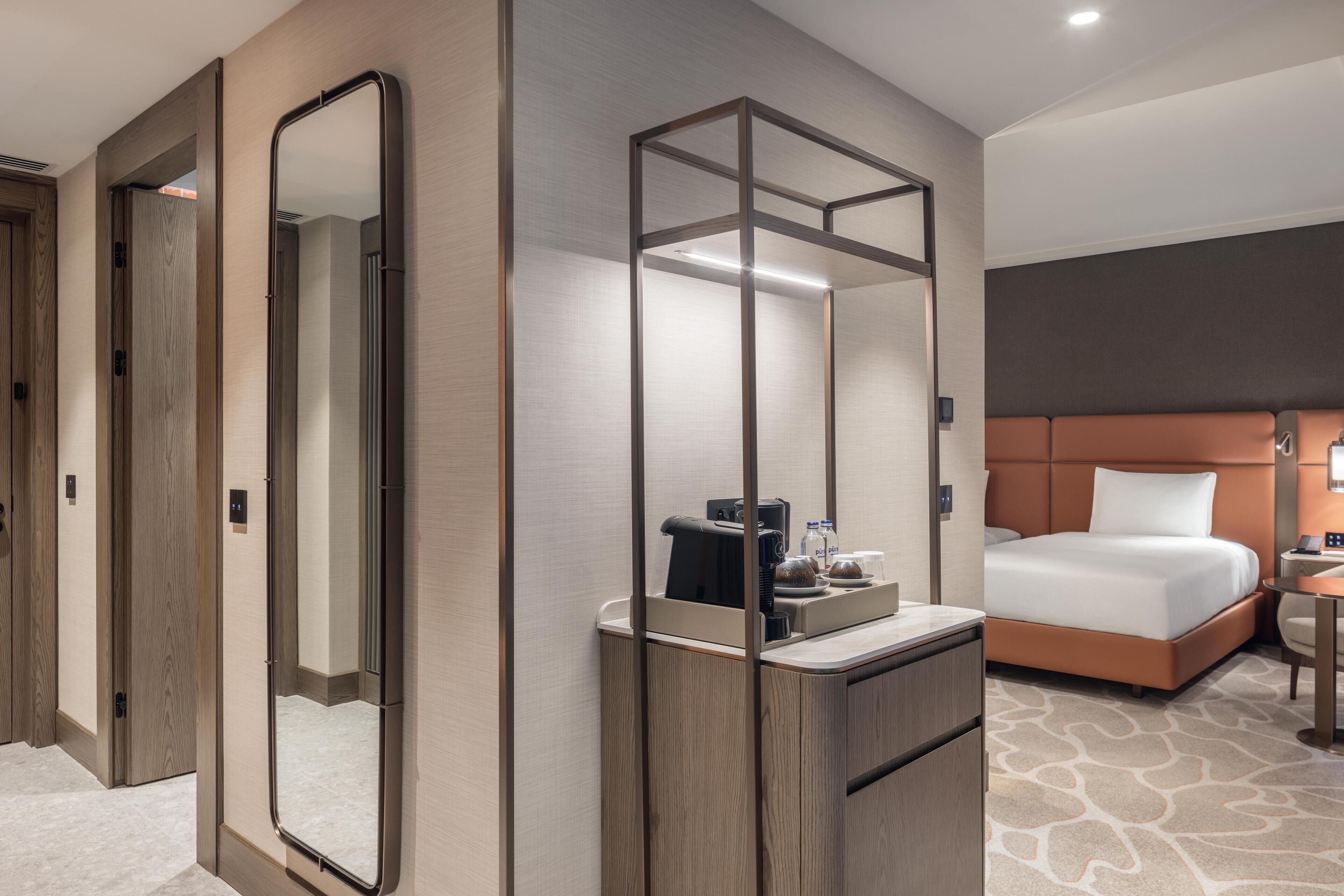 In-room safe, blackout drapes, iron/ironing board, WiFi (free)