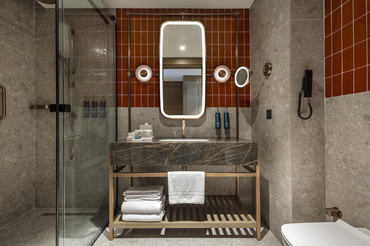 Douche de la salle de bain