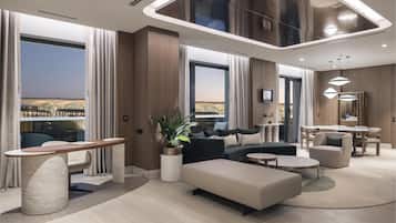 Suite, 1 King Bed, Terrace (Ambassador) | In-room safe, blackout drapes, iron/ironing board, WiFi (free)