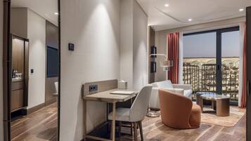 In-room safe, blackout drapes, iron/ironing board, WiFi (free)