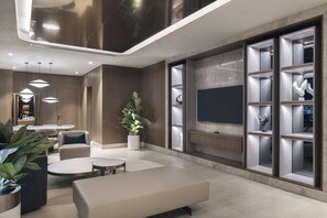 Suite, 1 très grand lit, terrasse (Ambassador) | Coin séjour