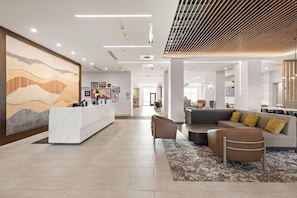 Lobby sitting area - Home2 Suites by Hilton Ontario Airport (Ontario)