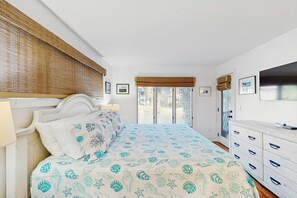 2 bedrooms, iron/ironing board, travel crib, WiFi