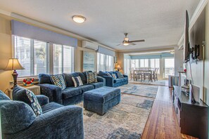 Tv, bordfodbold, kontorer