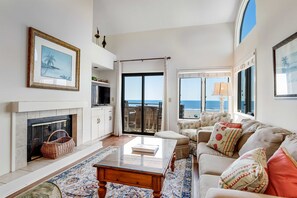 Televisión y oficina 