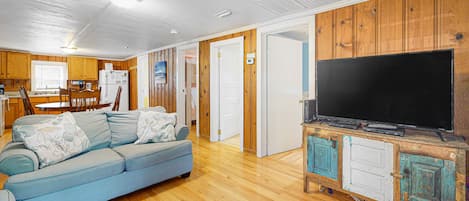 TV, DVD player, offices