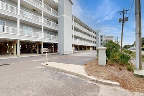 Exterior - Second-level abode w/ ocean views, private balcony, shared pool (Folly Beach)