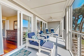 Interior - Riverfront condo near Folly Beach with balcony, views, outdoor pool & tennis (Folly Beach)