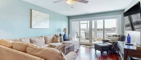 Televisión y oficina