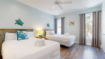 4 bedrooms, iron/ironing board, travel crib, WiFi