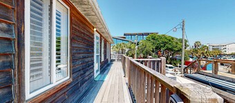 Dog-Friendly, Downtown Folly Beach Condo w/Free WiFi, Flatscreen TVs & more