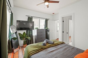 1 makuuhuone, silitysrauta/-lauta, Wi-Fi, vuodevaatteet