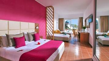 Minibaari, ilmainen Wi-Fi, vuodevaatteet