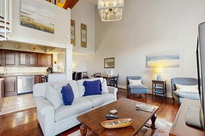 TV, DVD player, offices