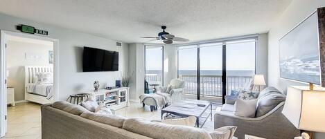 TV, DVD player, offices