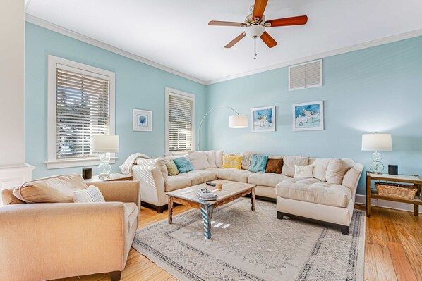 Télévision, chaîne hi-fi, espaces bureaux