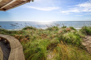 On the beach