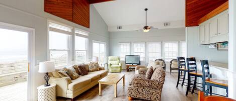 Télévision, espaces bureaux