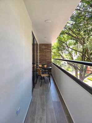 Panoramic-Apartment | Speisen im Freien