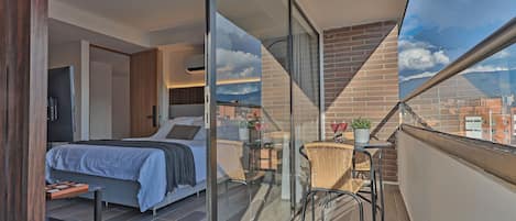 Appartement panoramique | Coffre-fort, bureau, rideaux dâobscurcissement, accĂšs au Wi-Fi (inclus)