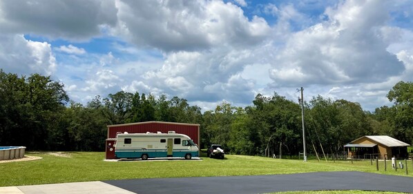 Property grounds - Private RV spot on beautiful 14-acre hobby ranch. (Lecanto)