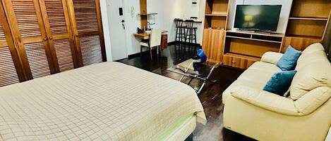 1 bedroom, Internet, bed sheets