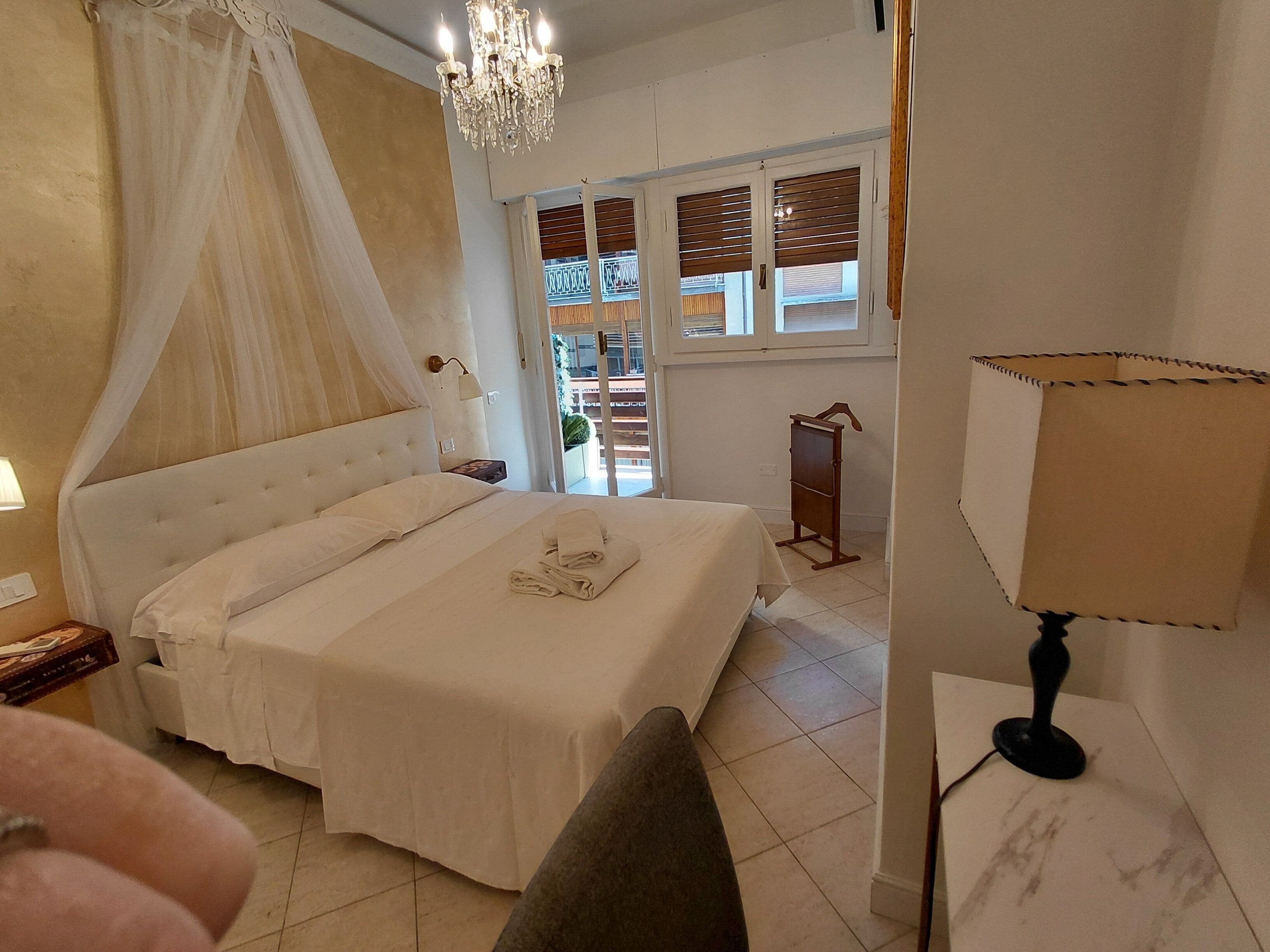 Economy Double Room, Balcony | Iron/ironing board, free WiFi, bed sheets