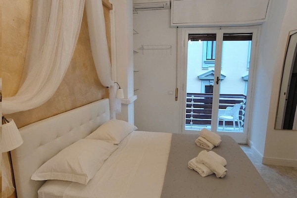 Standard Double Room, Balcony | Iron/ironing board, free WiFi, bed sheets