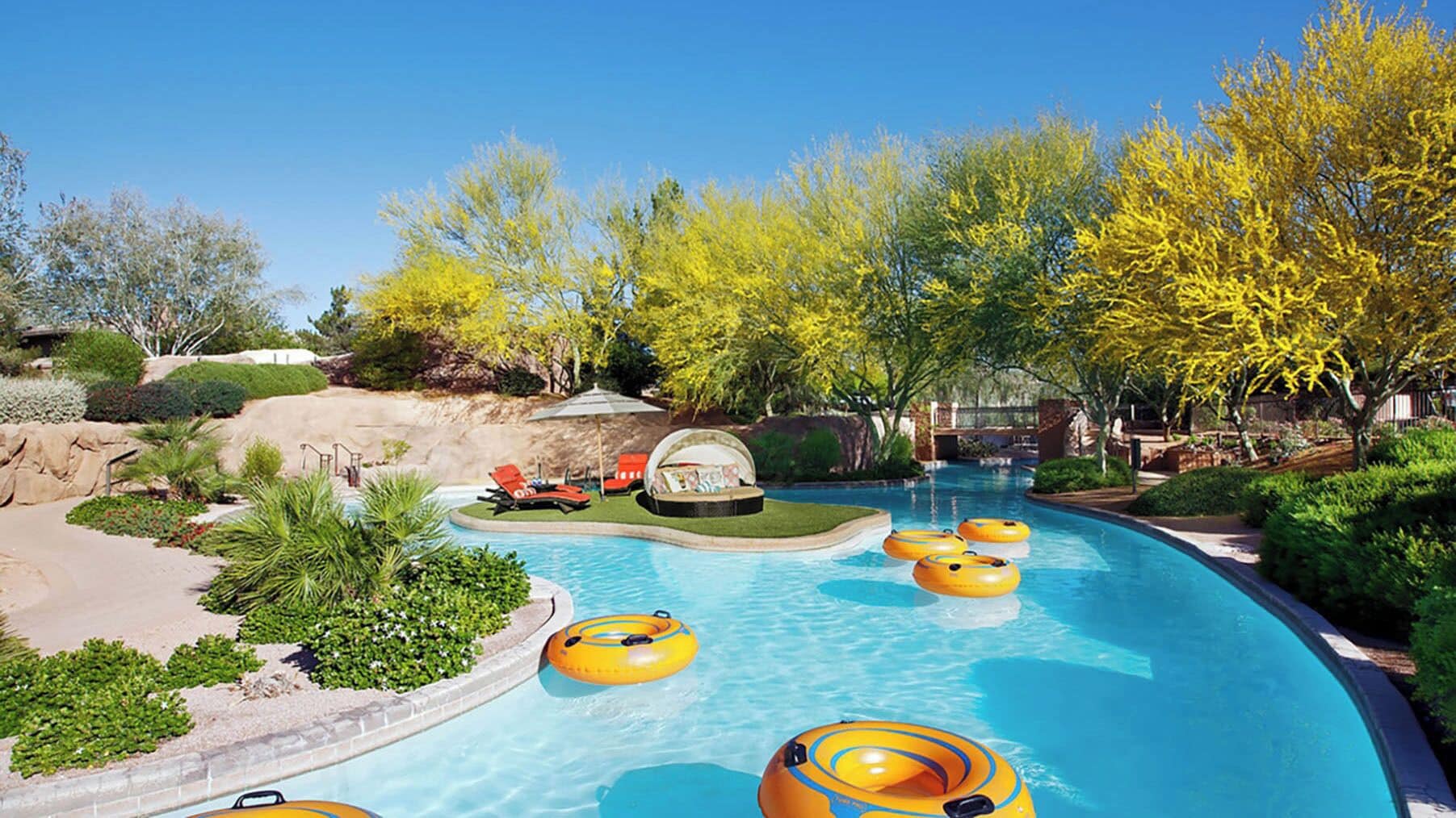 屋外プール、温水プール