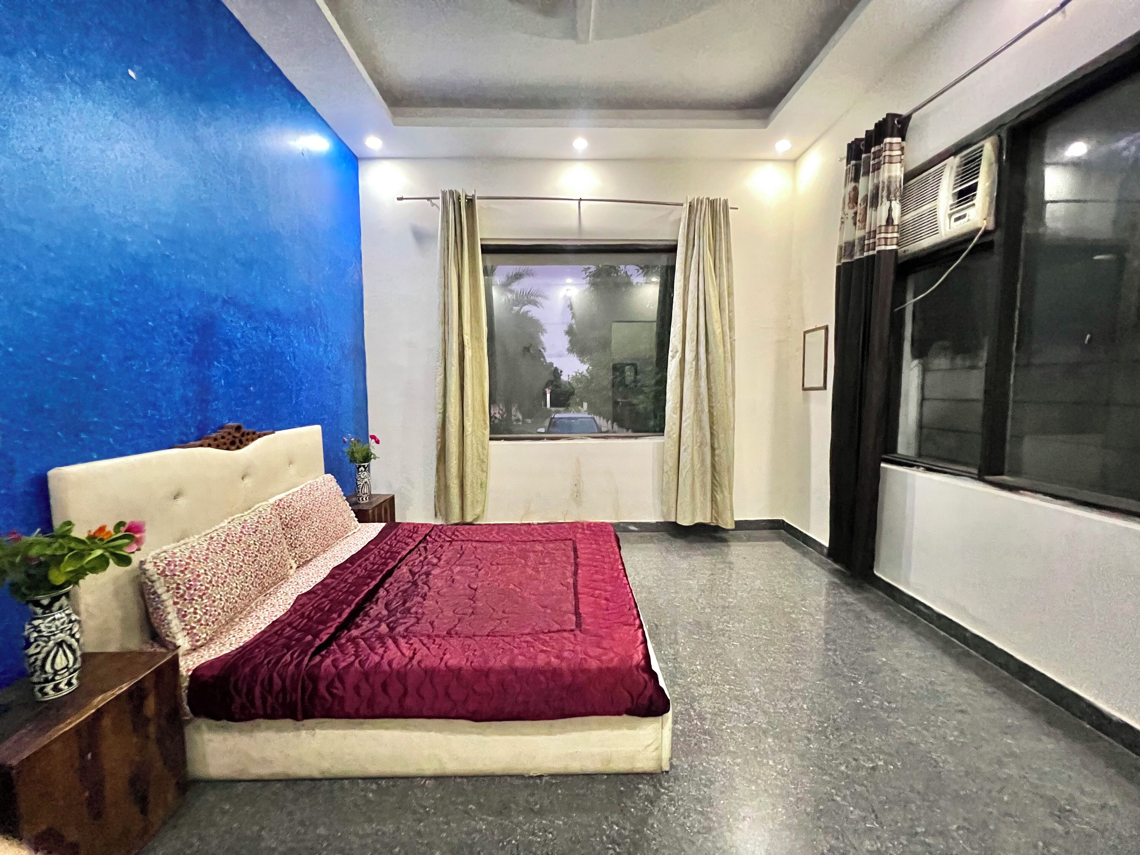 1 habitación y ropa de cama 