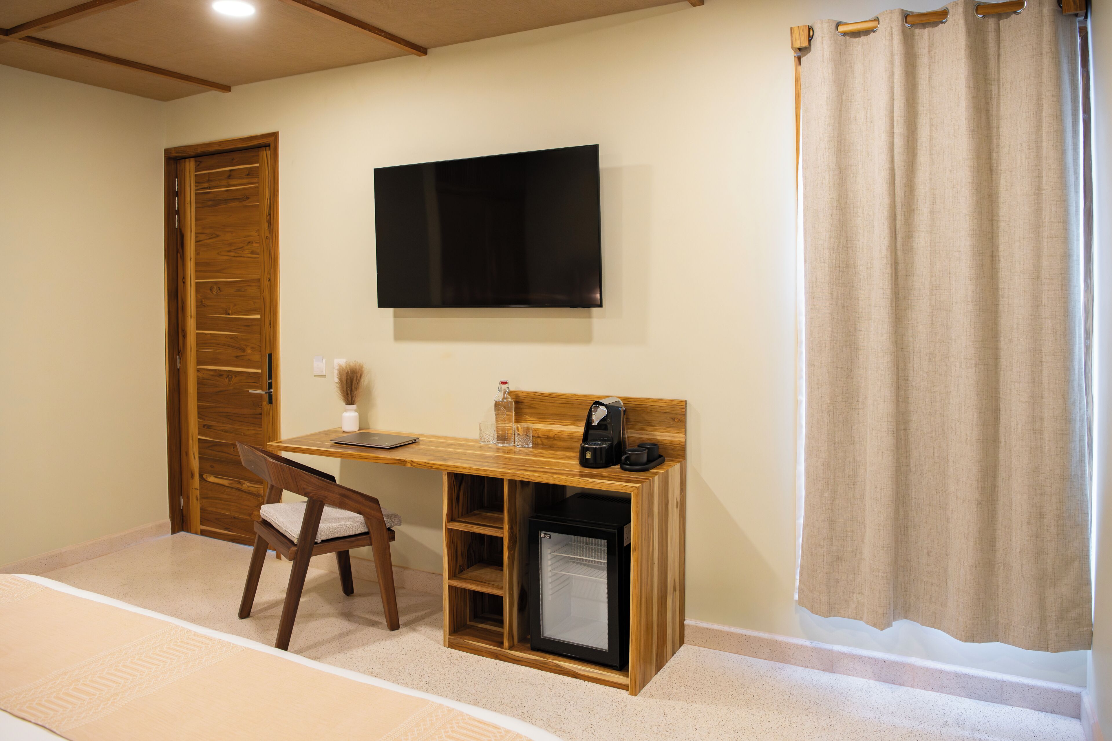 Deluxe kamer, 1 kingsize bed | Woonruimte