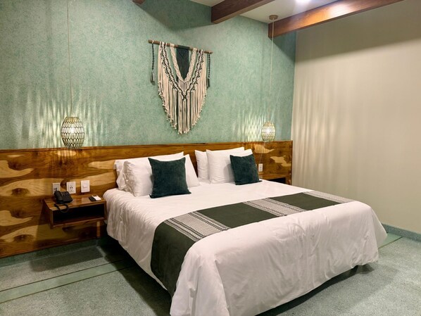 Suite junior, 1 cama King size y sofá cama, Terraza | Minibar, caja de seguridad en la habitación y escritorio 