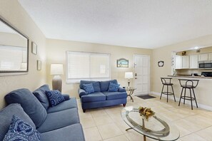 TV, DVD player, offices