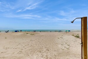 Na praia 