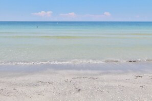 On the beach