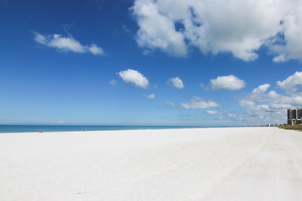 On the beach