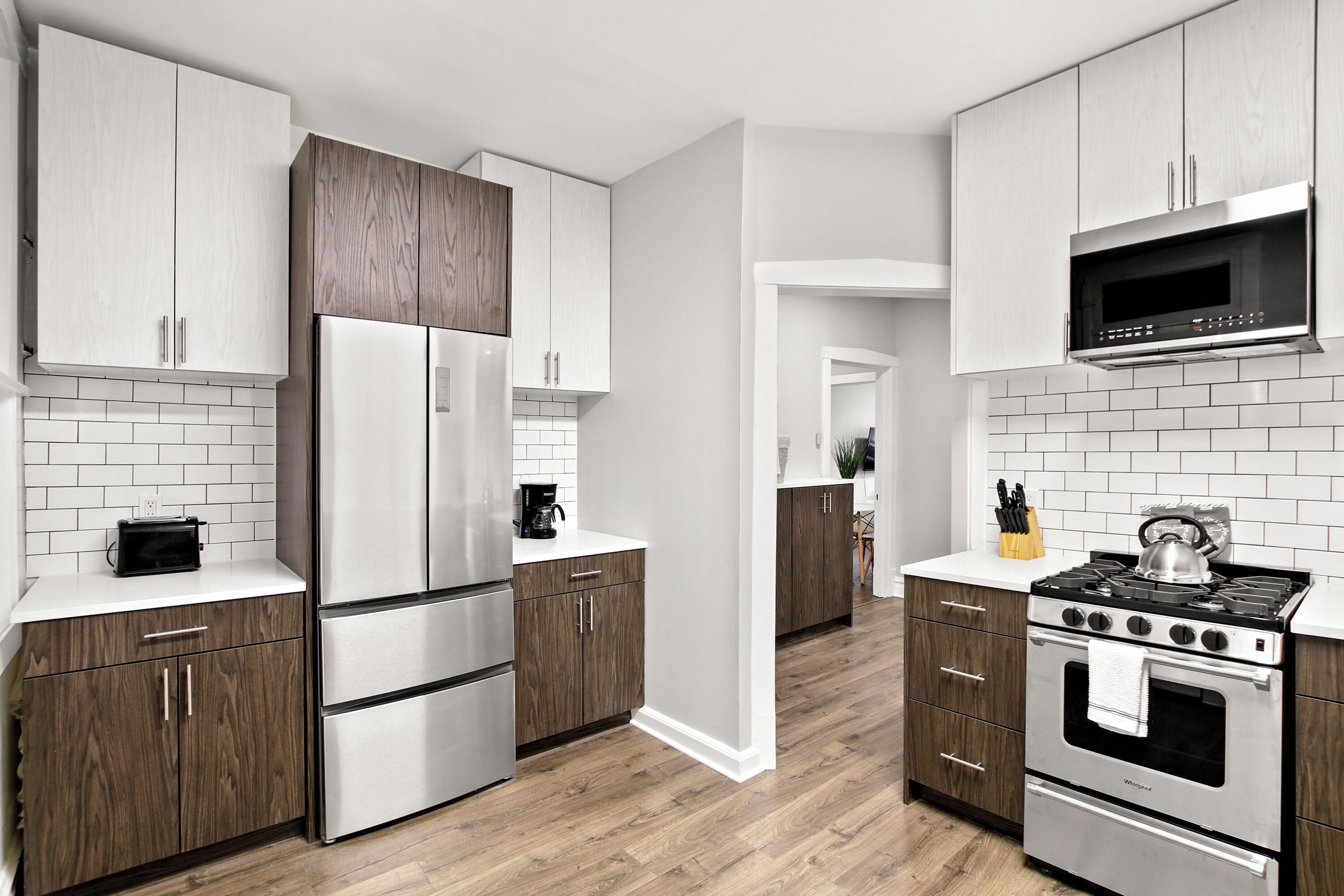 Apartment, 2 Schlafzimmer, Nichtraucher | Eigene Küche | Kühlschrank, Mikrowelle, Ofen, Herdplatte