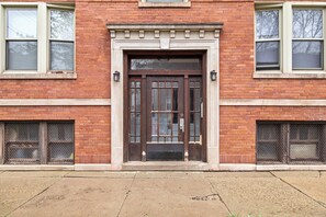 Fassade der Unterkunft