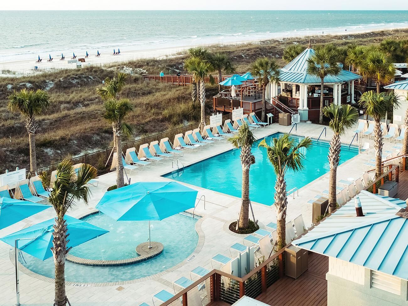 Indoor pool, seasonal outdoor pool