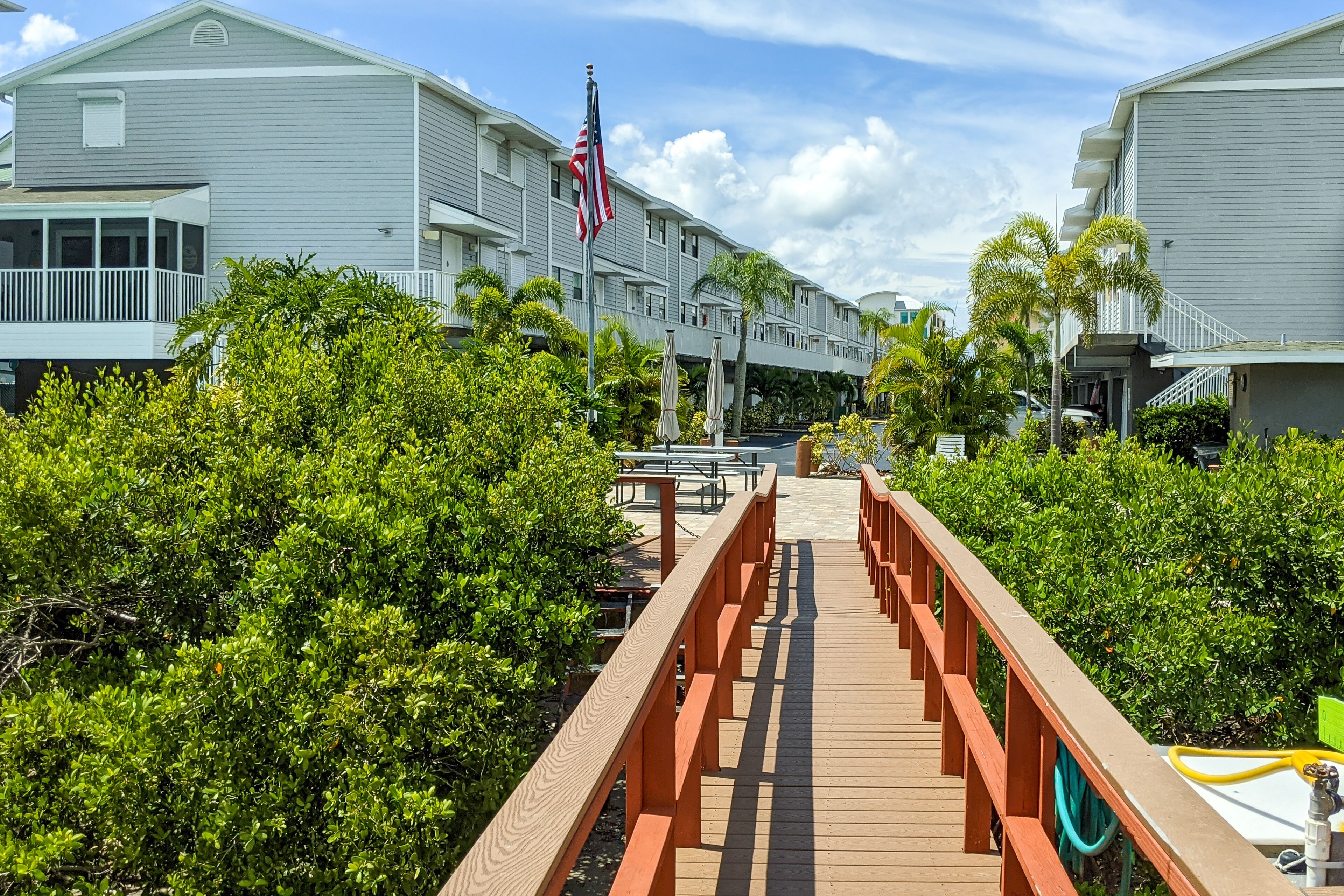 Enceinte de l’hébergement
