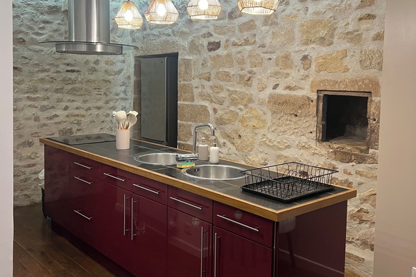 Microondas, horno, placa de cocina y lavavajillas