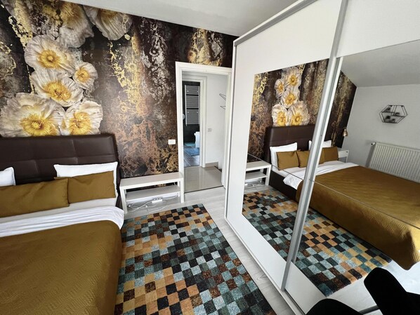 Comfort villa, uitzicht op binnenplaats | Verduisterende gordijnen, geluiddichte muren