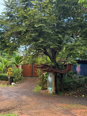 Overnattingsstedets uteområder