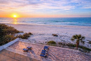 Beach - Beachfront condo with pool tennis court and AC Dog friendly (Indian Rocks Beach)